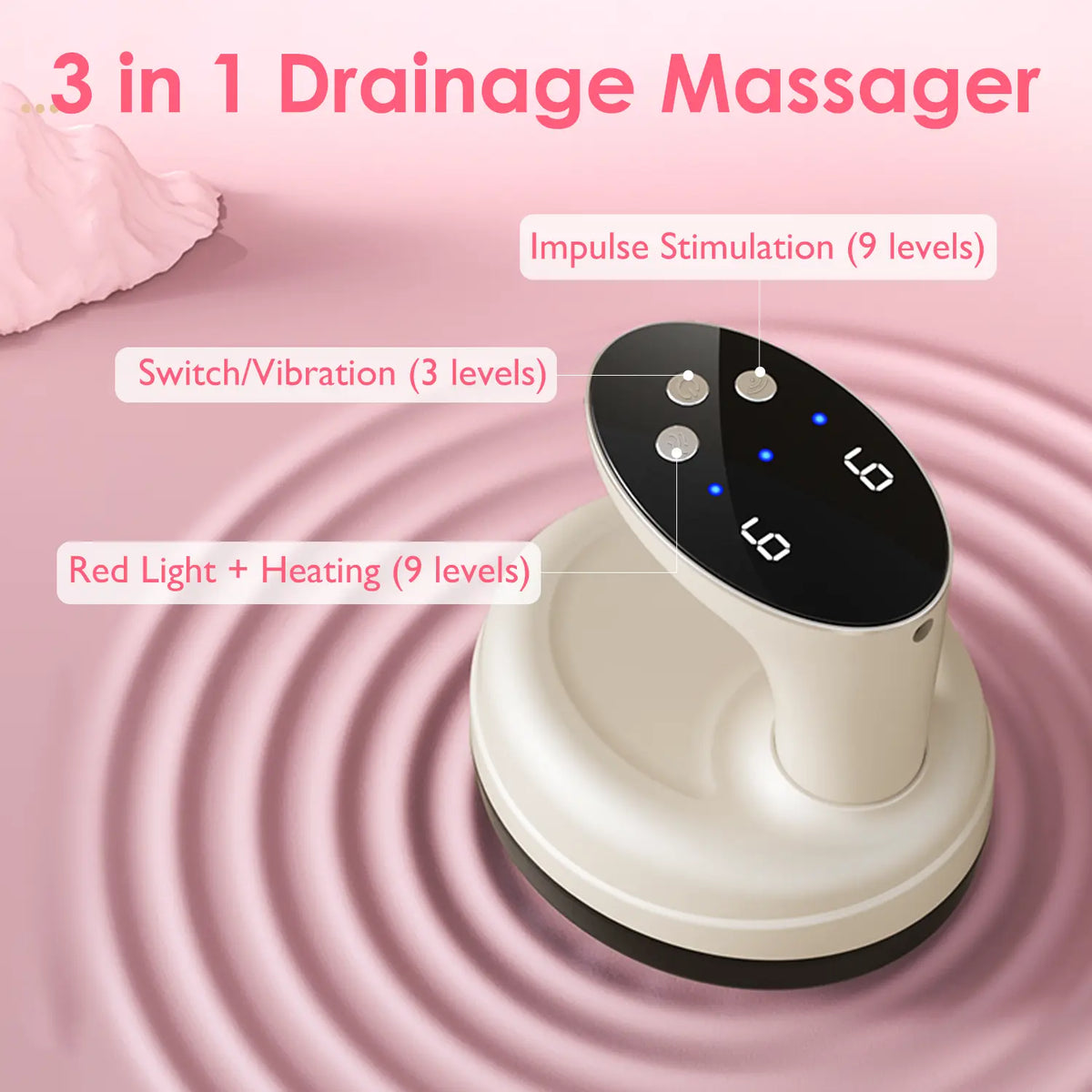 Electric Handheld Body Massager – photo 2