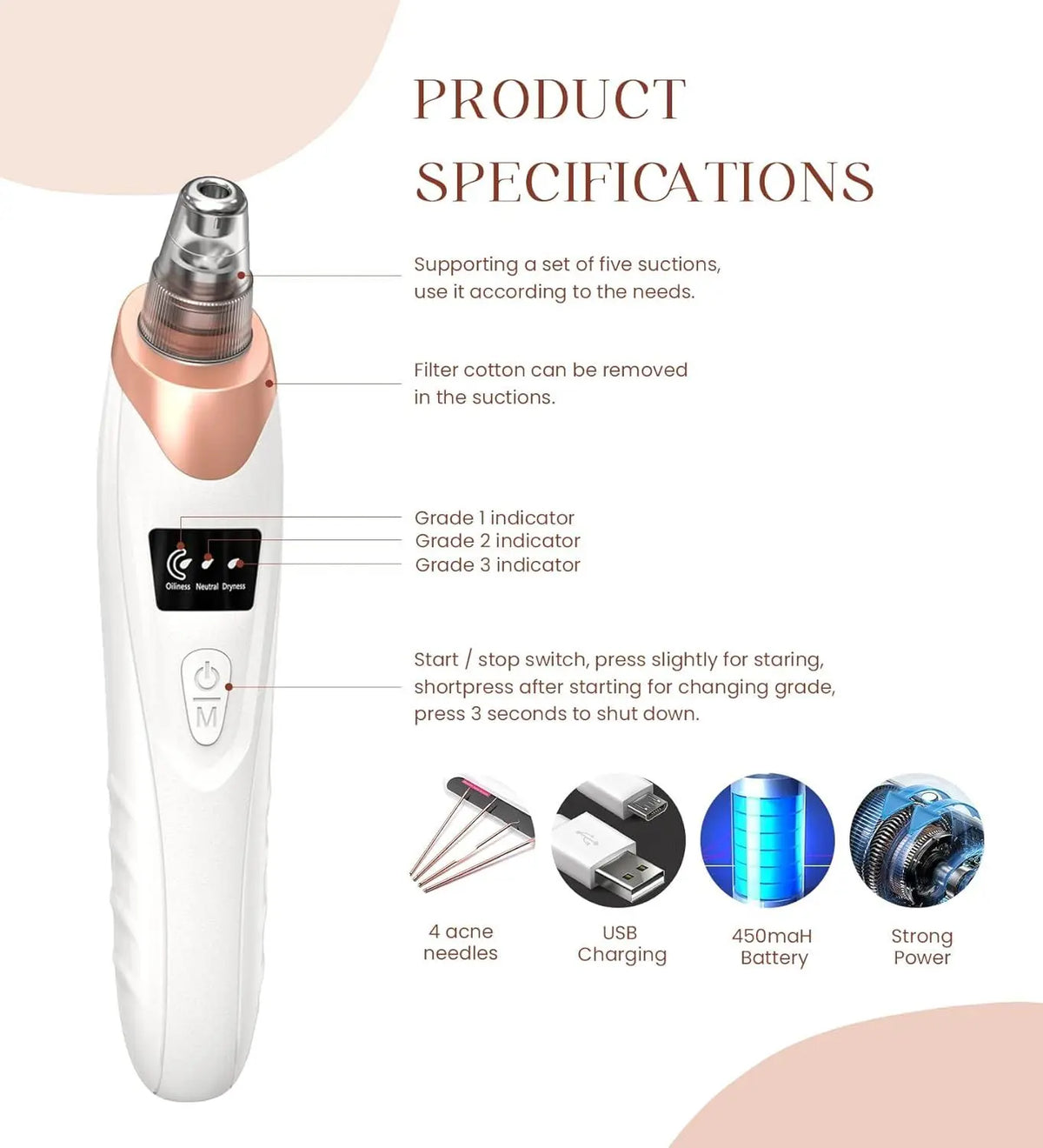 Blackhead Remover Pore Vacuum – photo 4