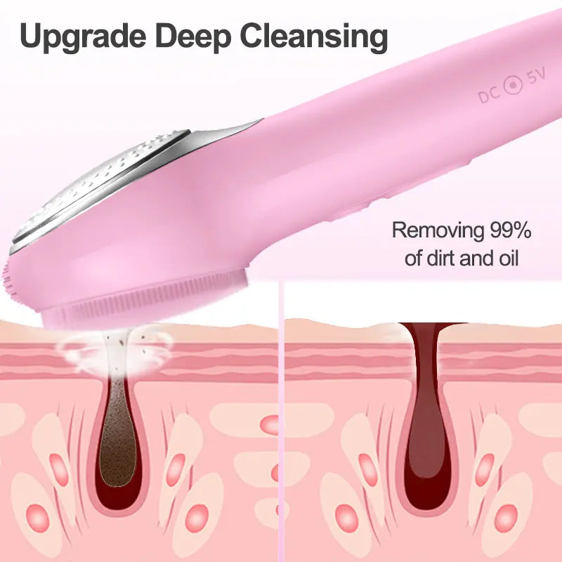 Silicone Facial Cleansing Brush – photo 3