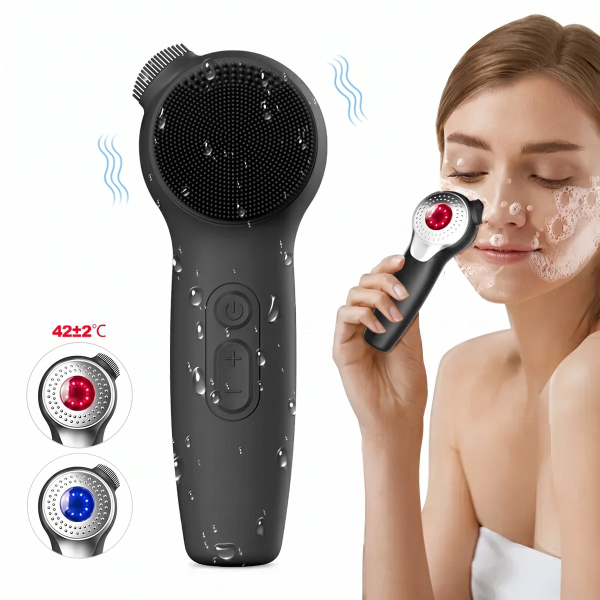 Silicone Facial Cleansing Brush – photo 9