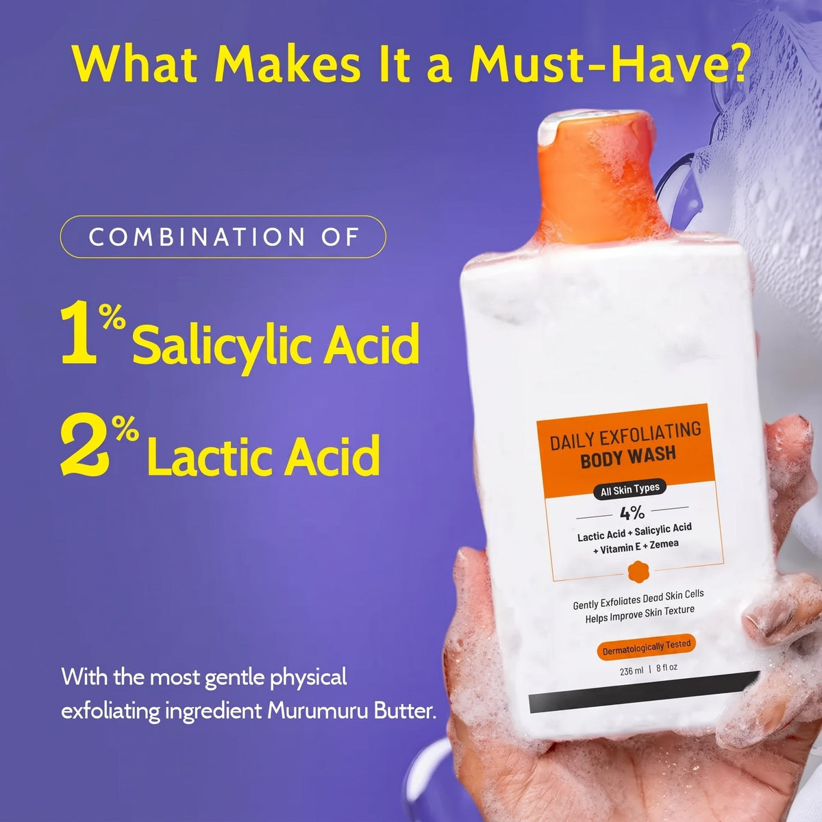 Exfoliating Body Wash – photo 3