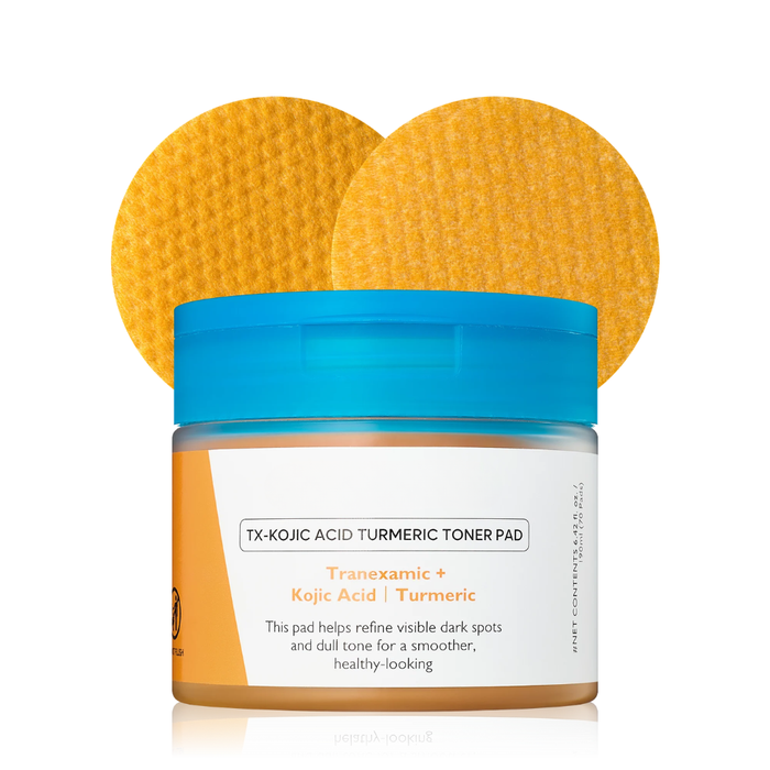 Kojic Acid Toner Pads, Turmeric, Tranexamic Acid & Niacinamide