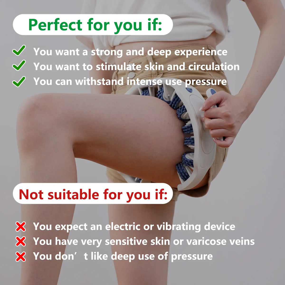 Manual Body Massage Roller – photo 6