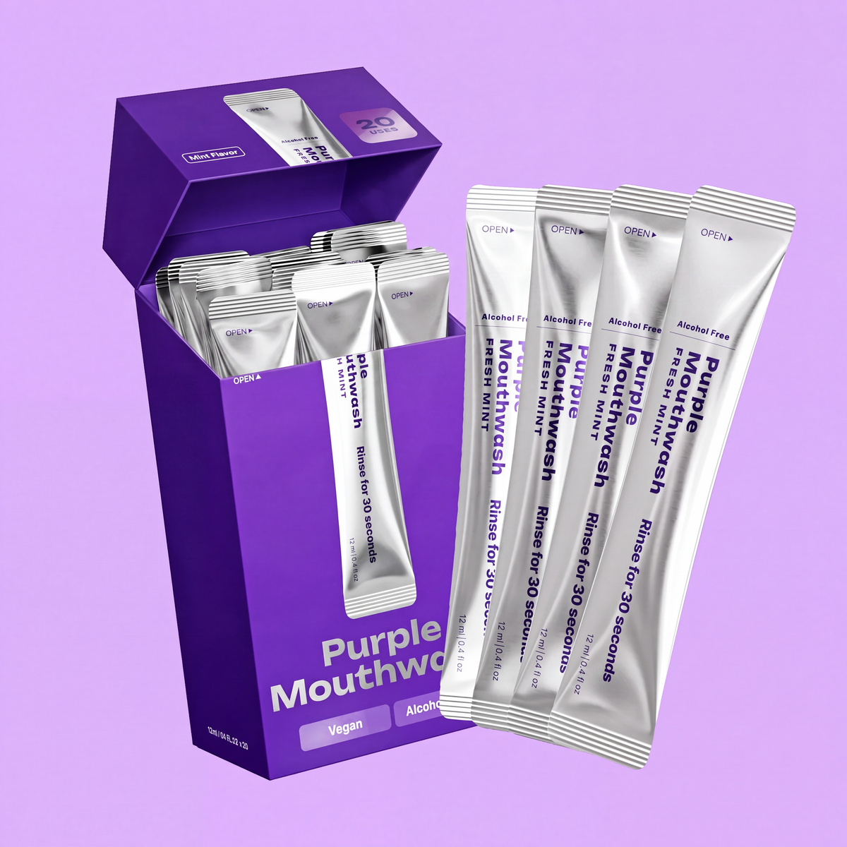 Purple Mouthwash