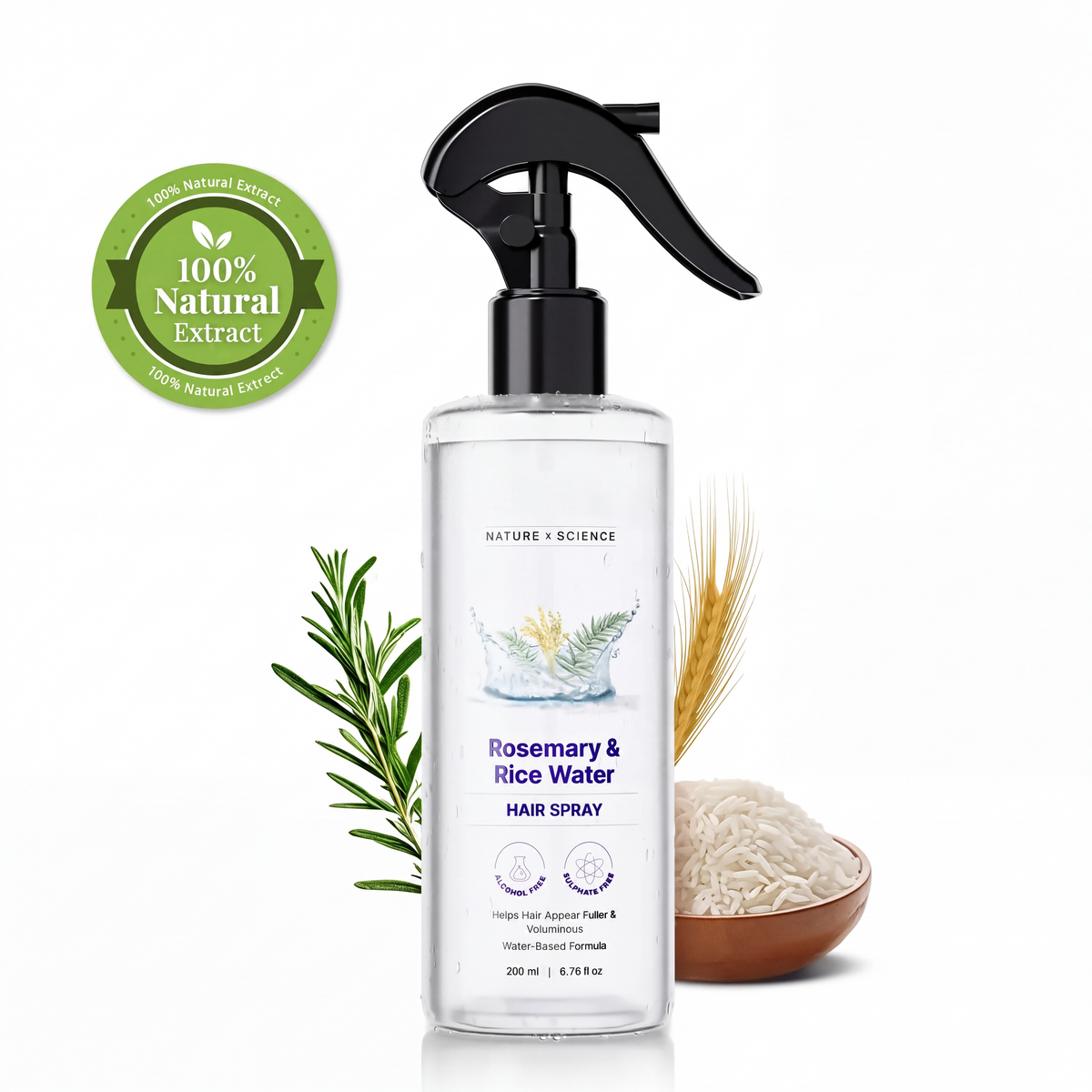 Rosemary Water Hair Spray