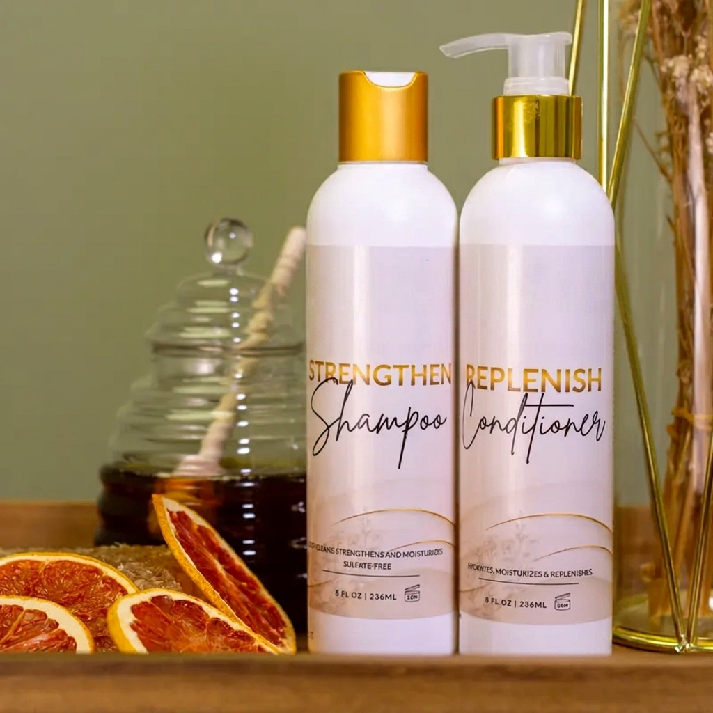 Strengthening Shampoo & Conditioner Set – photo 4